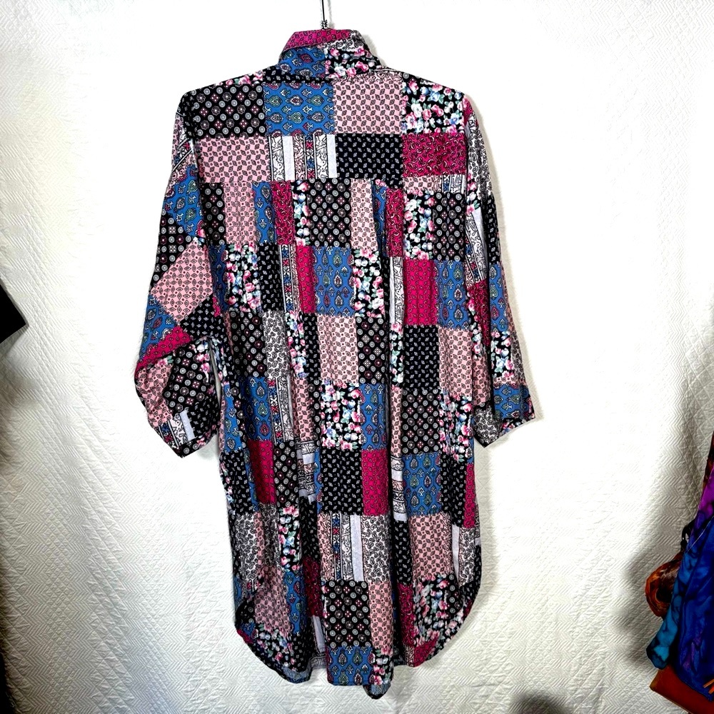 A Personal Touch Vintage Patchwork Button Up 1x - image 7
